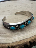 Paul Largo Turquoise & Sterling Silver Bracelet