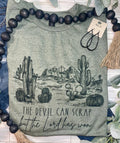 The devil can scrap -Gildan T-Shirt